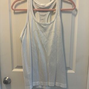 Lululemon Swiftly Tech 2.0  Tank  Hip Length White